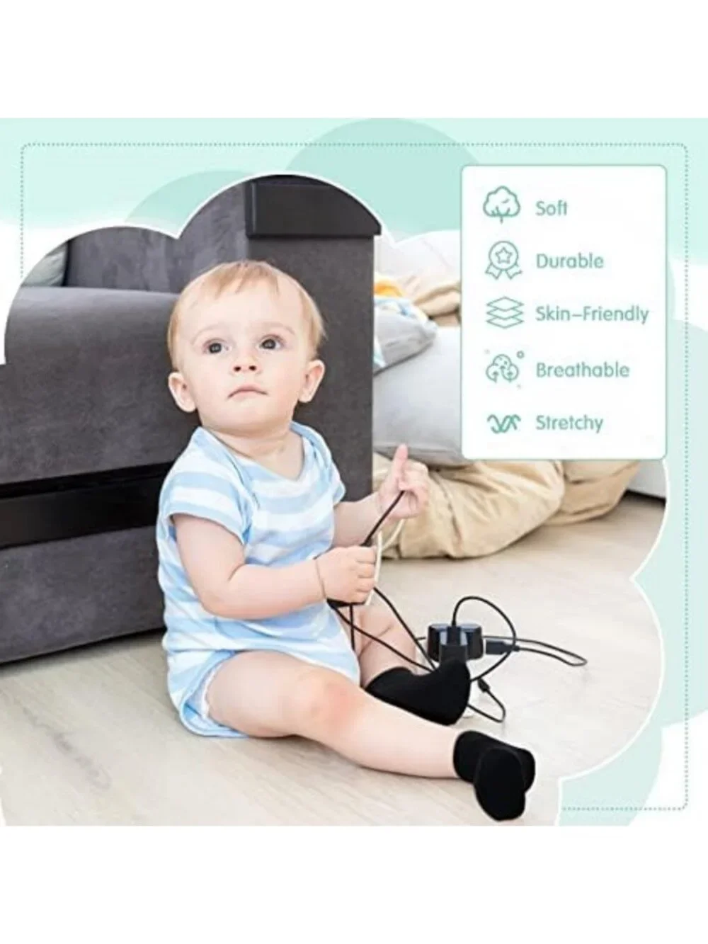 200 Pairs Toddler Low Cut Ankle Socks - Breathable Half Cushion for Kids 2-4